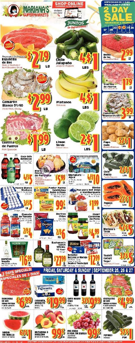 Mariana's supermarket weekly ad. Things To Know About Mariana's supermarket weekly ad. 